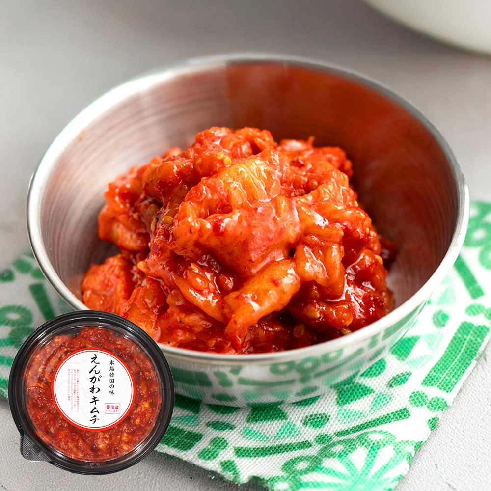 沈菜館 えんがわキムチ徳用 150g | D+2