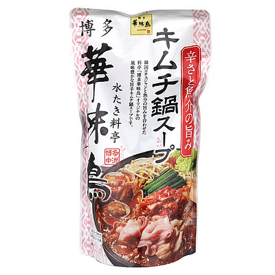 トリゼンフーズ 博多華味鳥 キムチ鍋スープ 600g