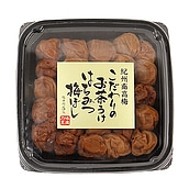 和歌山県紀州産 こだわりお茶うけはちみつ梅ぼし 350g
