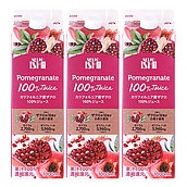 【送料込み】成城石井 カリフォルニア産ザクロ 100%ジュース 1000ml×3本