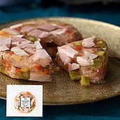 成城石井自家製 ロースハムと3種野菜の彩アスピック 180g| D+2