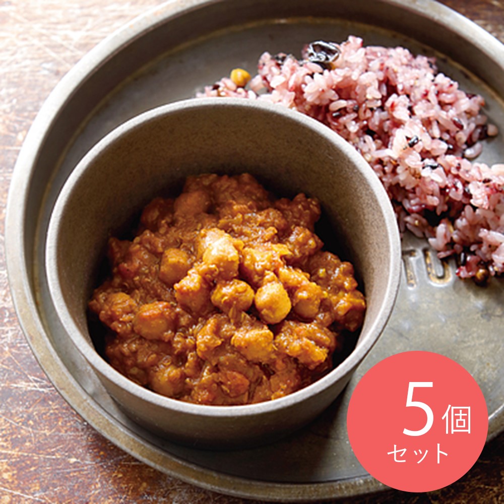 成城石井desica 有機キヌアとガルバンゾビーンズのスパイシーカレー 200g×5個