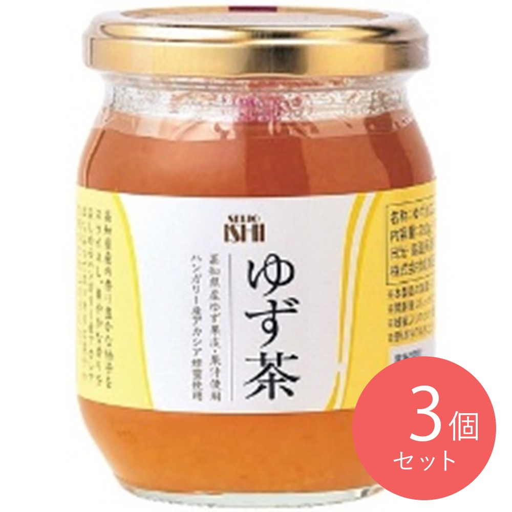 成城石井 高知県産ゆず使用 ゆず茶 250g×3個