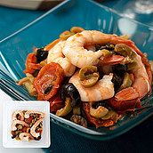 成城石井自家製 シュリンプ・オリーブトマトマリネ 1個  | D+2 / 消費期限：発送日より4日間