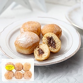 成城石井【要冷蔵】フランス風ミニドーナツ（ヘーゼル＆プレーン）6個 | D+2