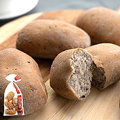 成城石井自家製 黒胡麻香る五穀のロールパン 5個 | D+2 / 消費期限:発送日より2日間