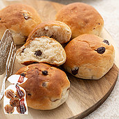 成城石井自家製 天然酵母のレーズンロール 5個 | D+2 / 消費期限:発送日より2日間