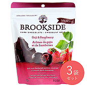 ブルックサイド ダークチョコレート ゴジ&ラズベリー 235g×3袋