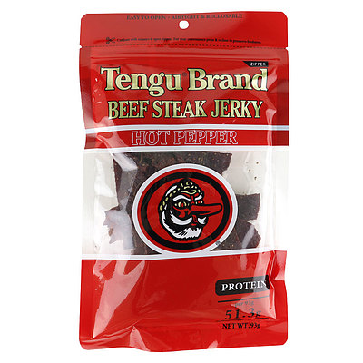テング ビーフステーキジャーキー ホット 93g