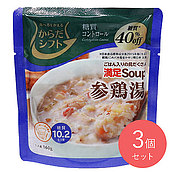 からだシフト 糖質コントロール 満足Soup参鶏湯160g×3個