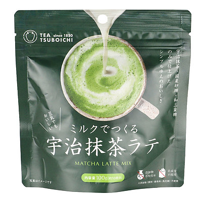つぼ市製茶本舗 ミルクでつくる宇治抹茶ラテ 100g