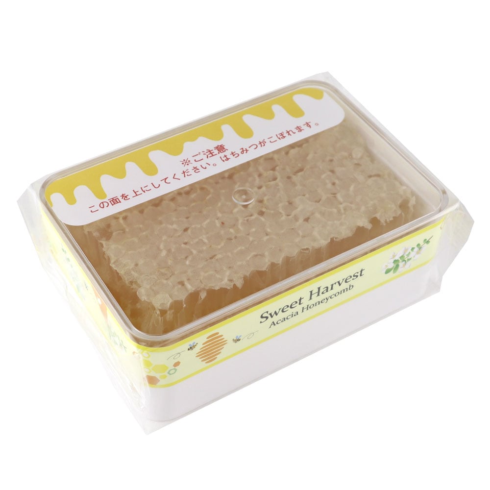 スイートハーベスト ハンガリー産アカシアハニーコム(巣蜜) 200g