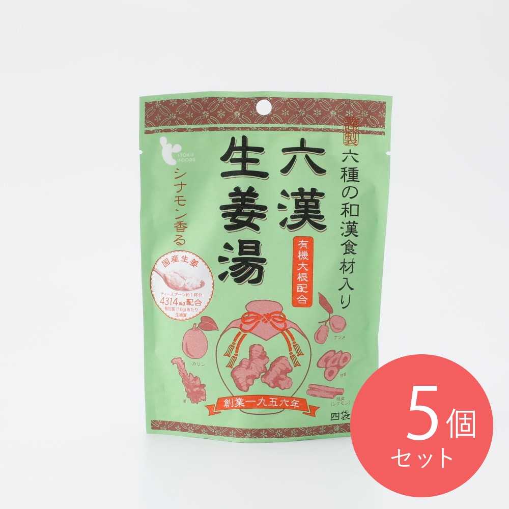 イトク食品 六漢生姜湯 4P 16g4p×5個