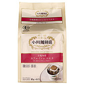小川珈琲 有機珈琲カフェインレスモカドリップコーヒー (10g×6)×3袋
