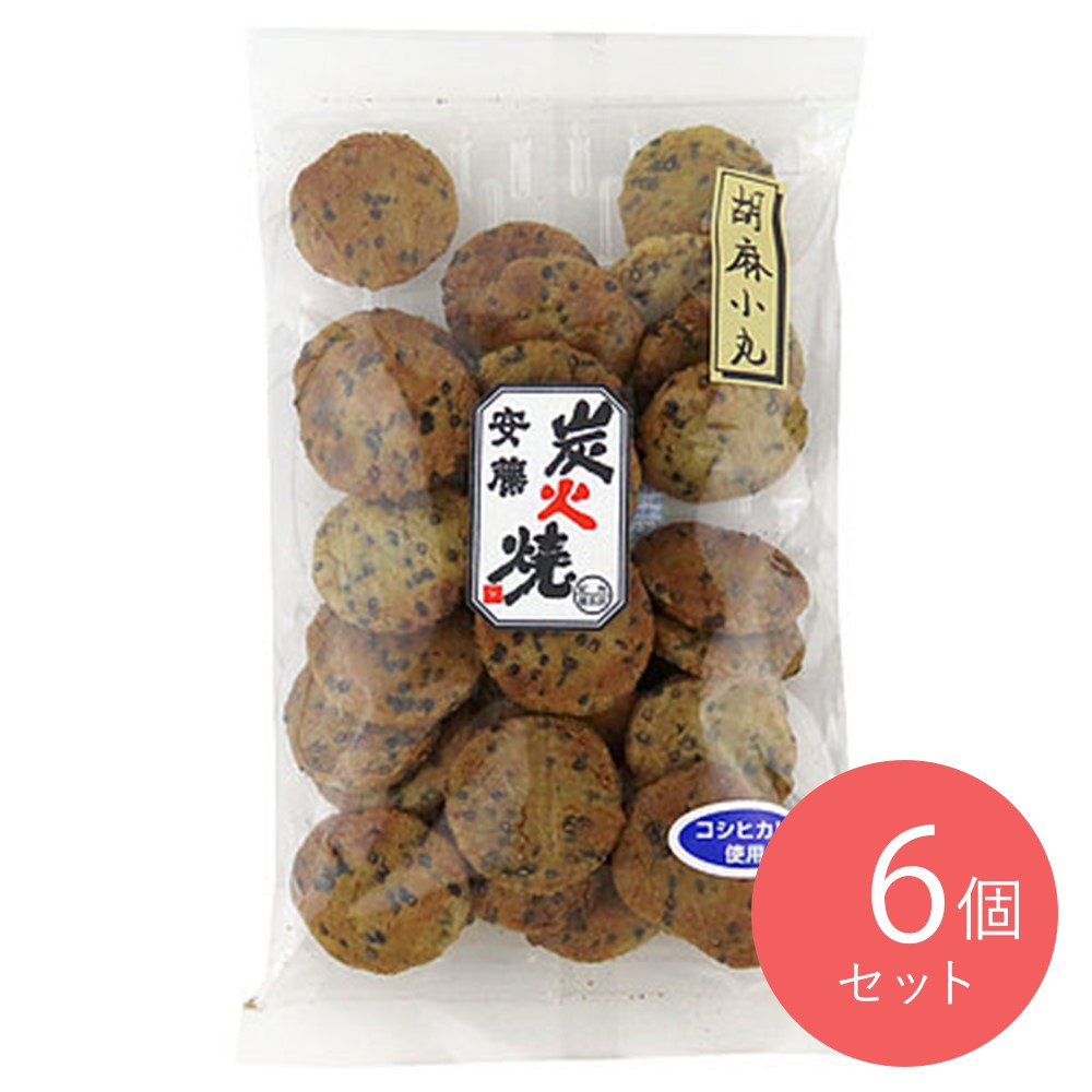安藤製菓 胡麻小丸 105g×6個