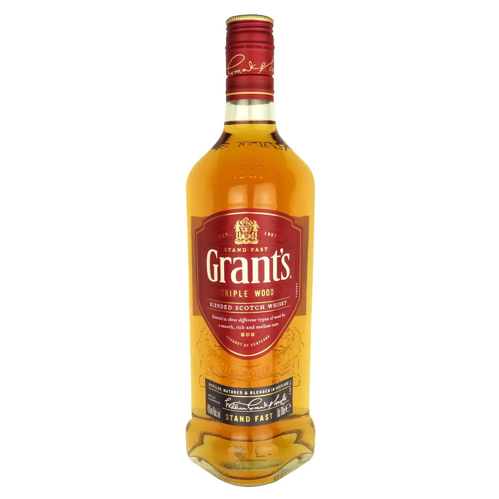 ブレンデッドスコッチウィスキー グランツトリプルウッド 700ml [5583]