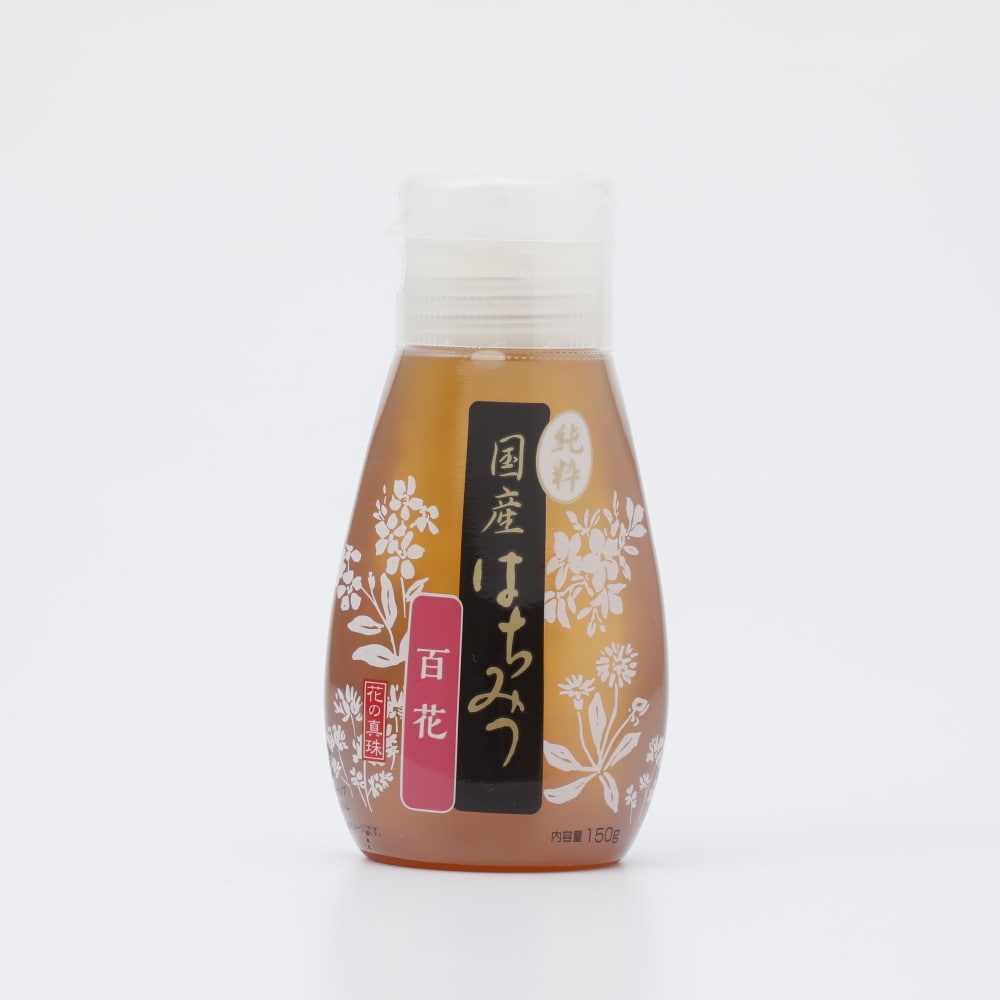 埼玉養蜂 花の真珠 国産百花純粋蜂蜜 150g