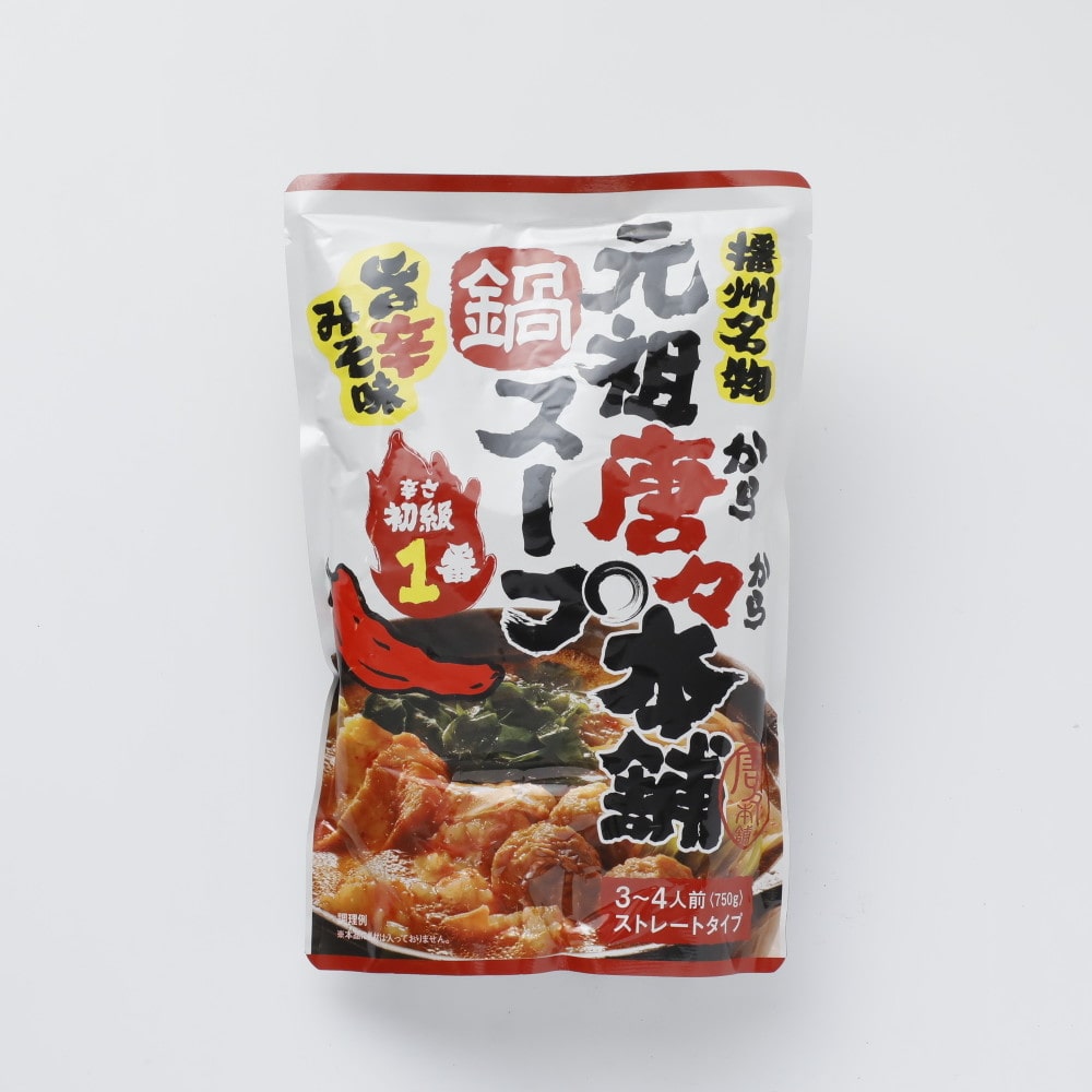 田靡製麺 元祖唐々本舗 鍋スープ 1番 750g