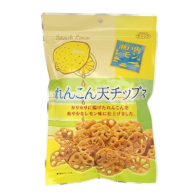 ダイコー食品 瀬戸内レモン味れんこん天チップス 50g