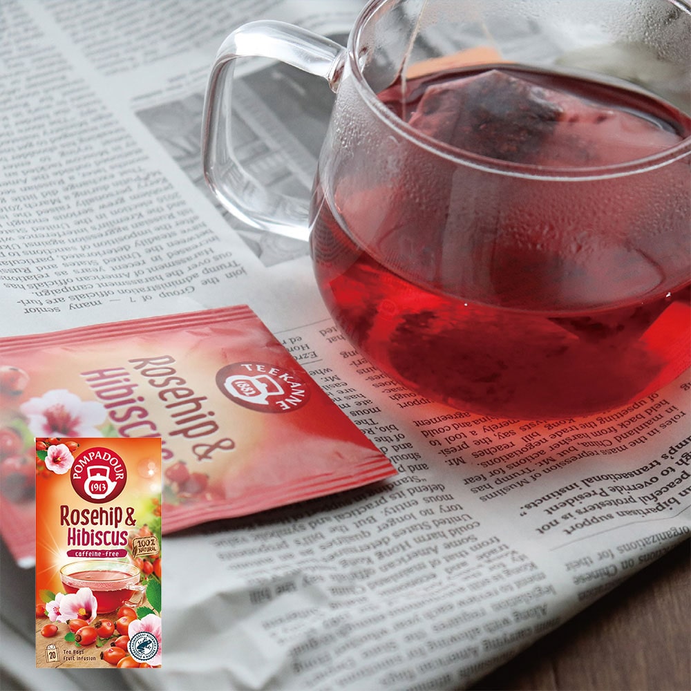 ポンパドール ローズヒップ＆ハイビスカス 20P