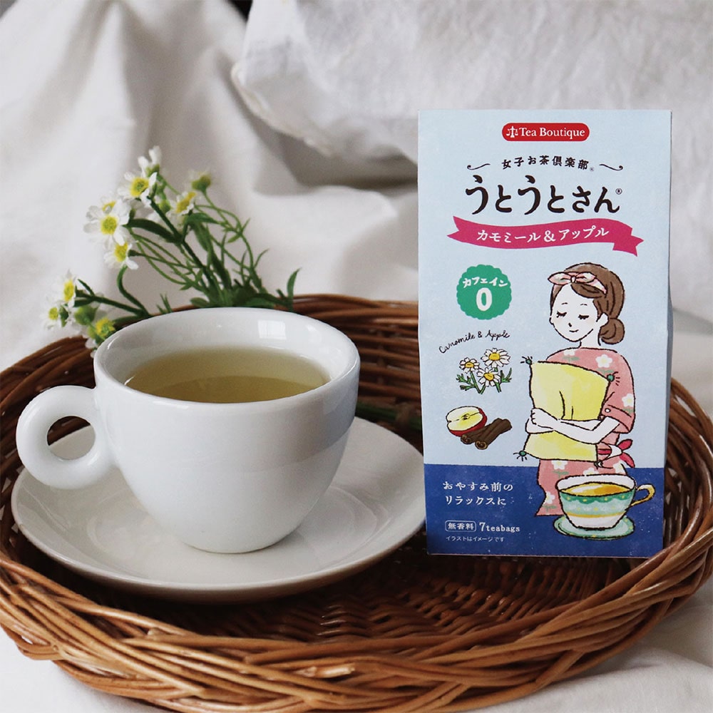 女子お茶倶楽部 うとうとさんのカモミール＆アップル 1.5g×7P