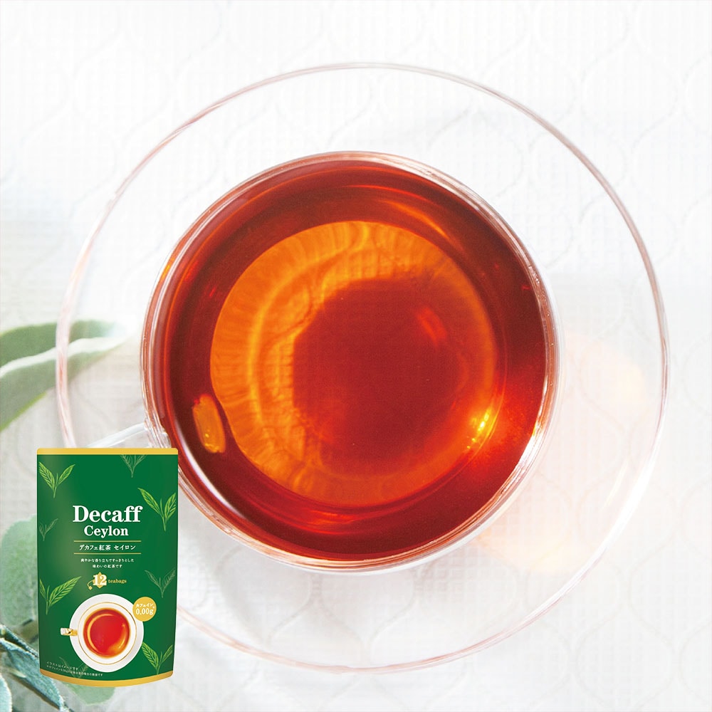日本緑茶センター デカフェ紅茶セイロン 12p