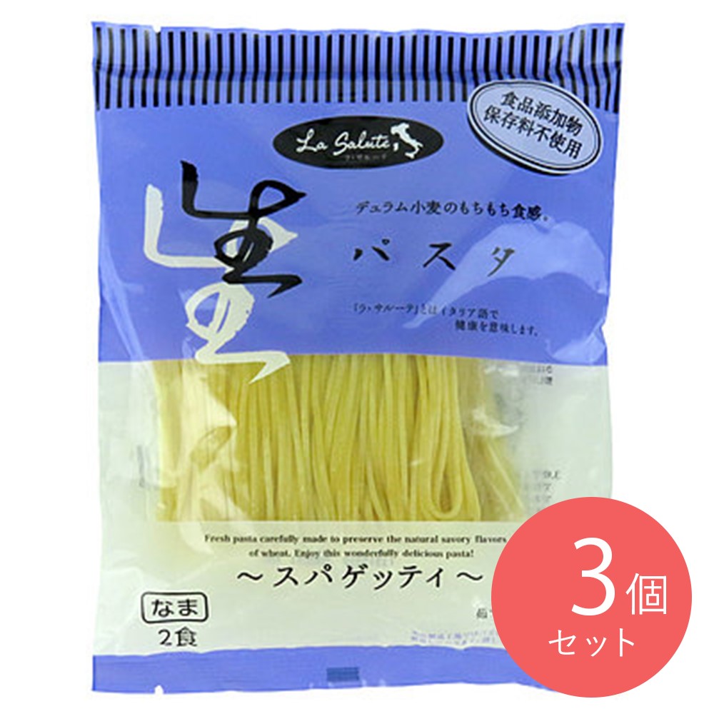 本田商店 生パスタ スパゲッティ (100g×2食)×3個