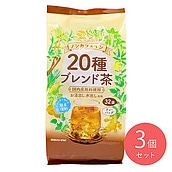 丸善製茶 国内産ノンカフェイン20種ブレンド茶 32袋×3個