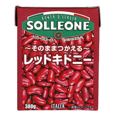 ソルレオーネ レッドキドニービーンズ 固形量230g
