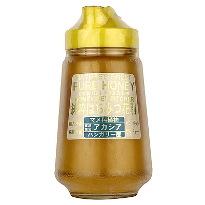 佐野養蜂園 ハンガリー産アカシアピッチャー 450g