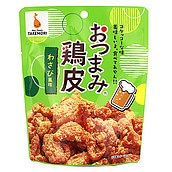 ネオフーズ竹森 おつまみ鶏皮 わさび風味 50g×3袋
