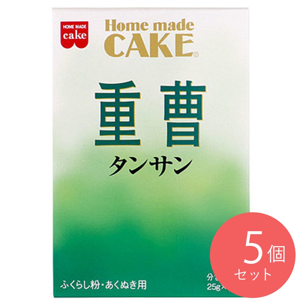 共立食品 タンサン(重曹) 50g×5個