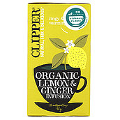 クリッパー 有機レモン&ジンジャー (2.5g×20p)×2個