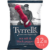 ティレル ポテトチップス ブラックペッパー 40g×12個