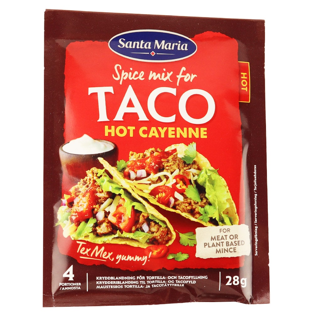 サンタマリア タコスパイスミックス ホット 28g