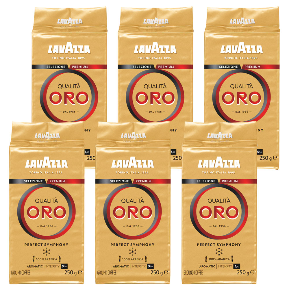 ラバッツァ クオリタ オロ シンフォニー 250g×6個〔0116〕