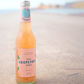 フォンテベッラ 有機ピンクグレープフルーツソーダ 355ml