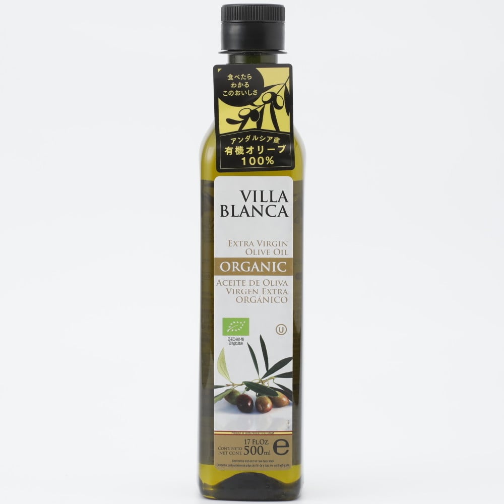 ヴィラブランカ 有機EXVオリーブオイル 458g