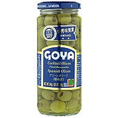 GOYA グリーンオリーブ 種無 固形量 156g×3個