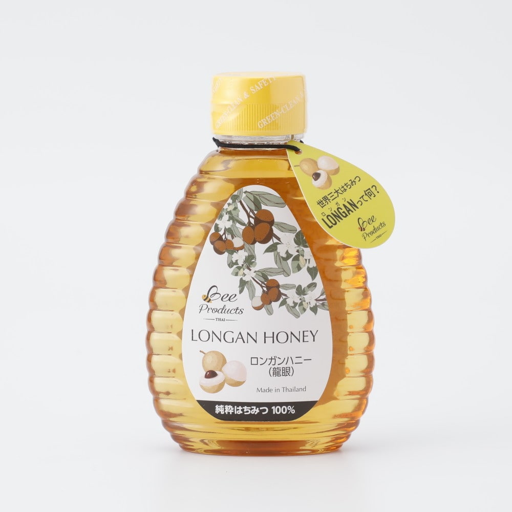 ビープロダクツ ロンガンハニースクイーズボトル 250g