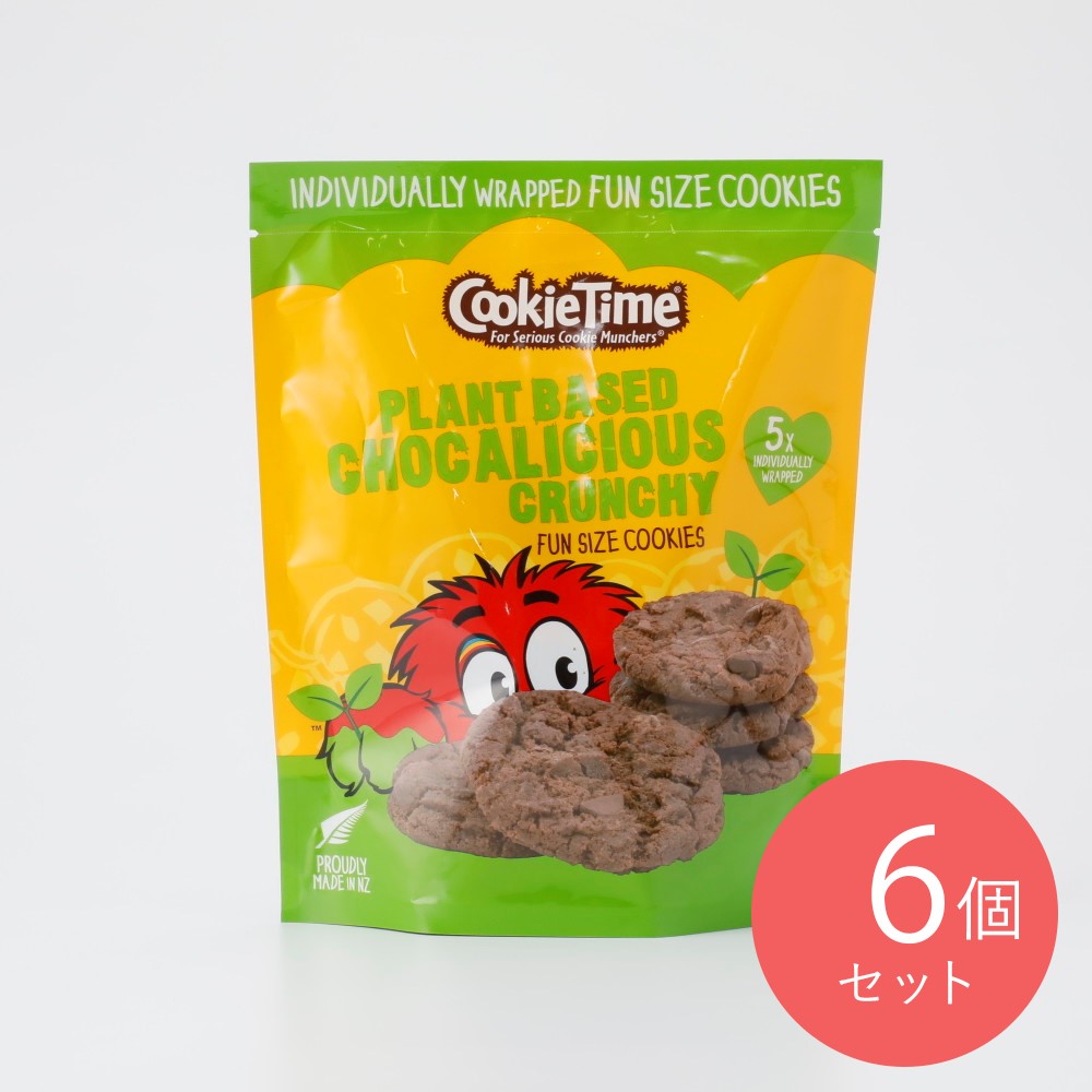 クッキータイム 5パウチプラントベースクッキーパッ100g×6個
