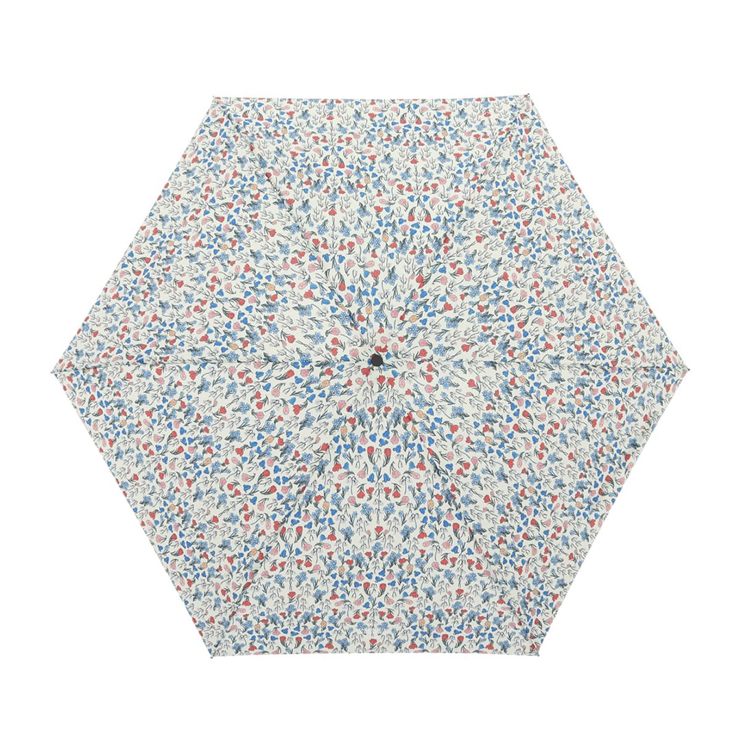 MACKINTOSH PHILOSOPHY Snowblue Garden 55cm 晴雨兼用 軽量ミニ傘 折りたたみ傘 ライトグリーン 傘