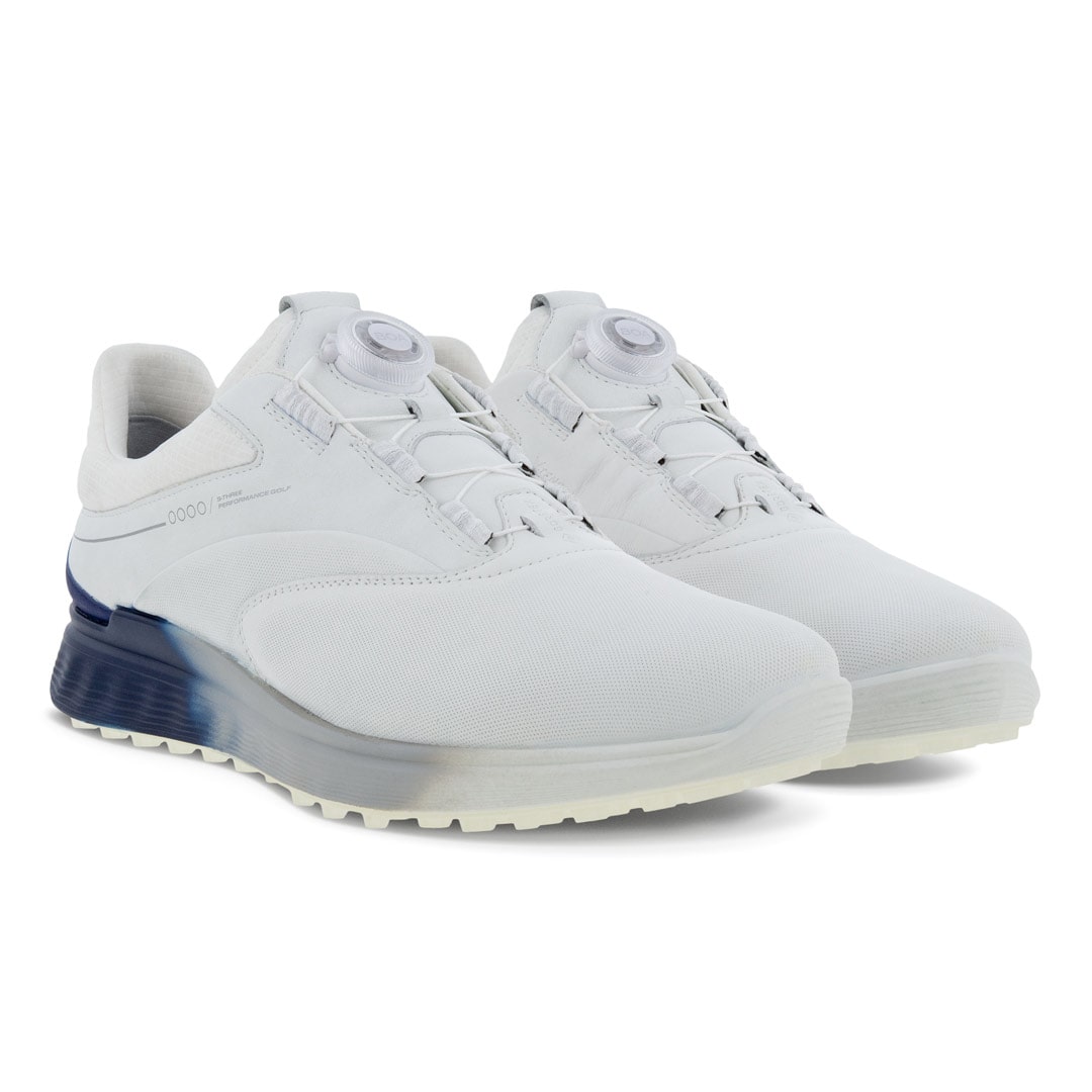 エコー ゴルフ ECCO GOLF メンズ S-THREE BOA WHITE【ホワイト 40】