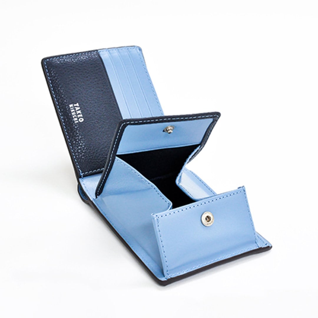 折り財布新品【タケオ キクチ】ヴィーブシリーズ 二つ折りBOX小銭入れ財布