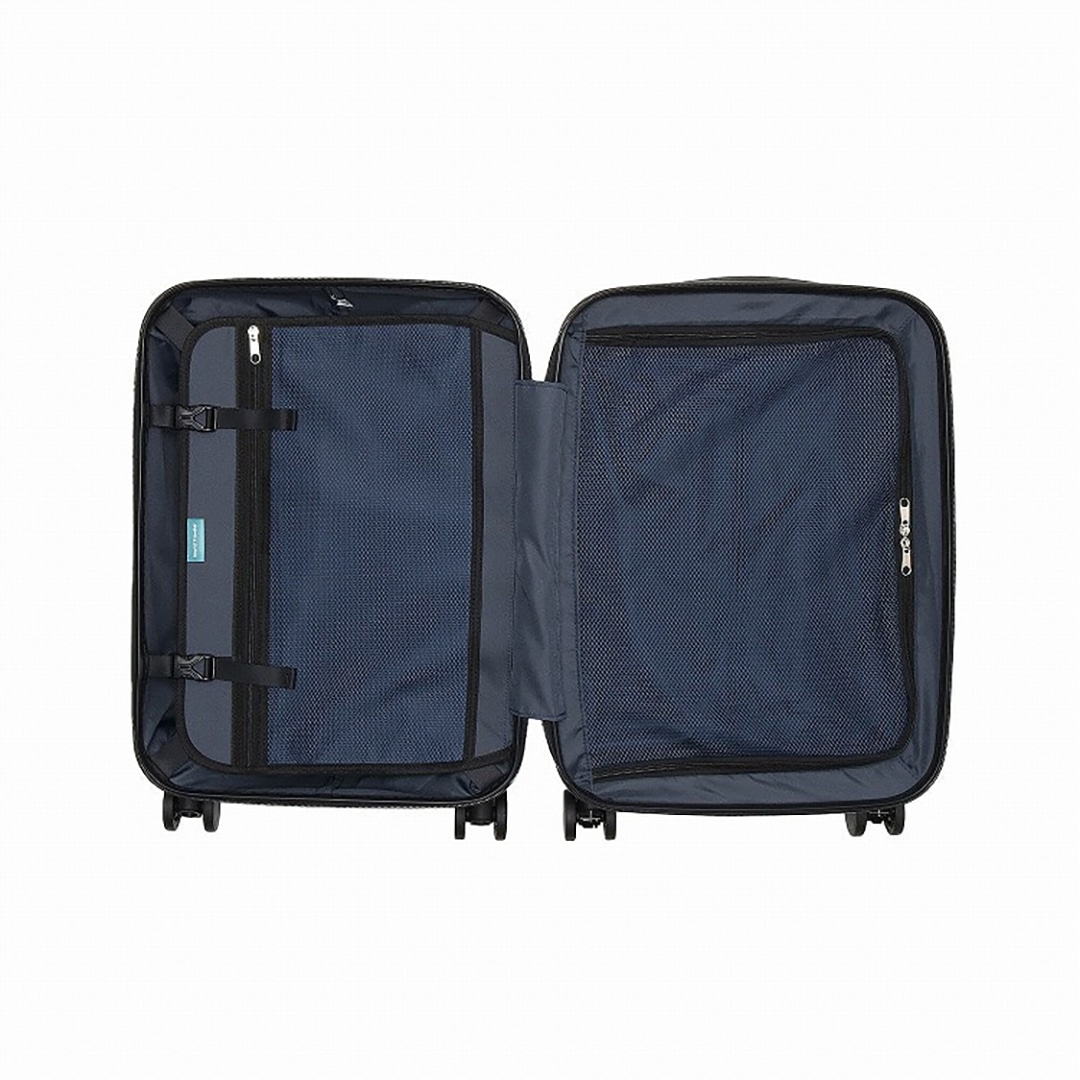 <ワールドトラベラー> 34L機内持込スーツケース【ホワイトカーボン】 ホワイトカーボン