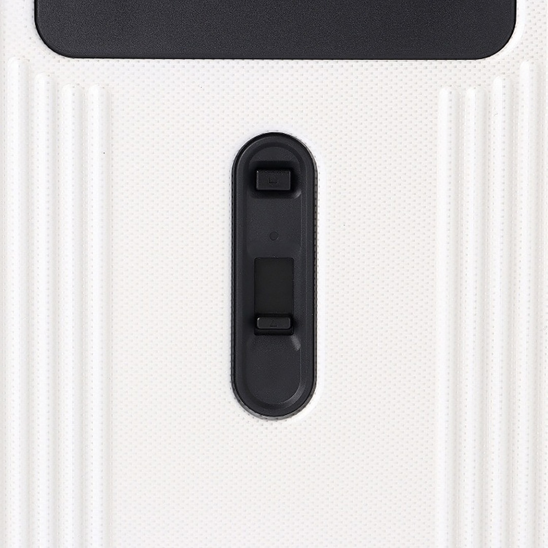 <ワールドトラベラー> 34L機内持込スーツケース【ホワイトカーボン】 ホワイトカーボン