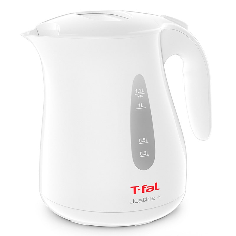 <T-fal>ティファール ジャスティン プラス 1.2L【ホワイト】 ホワイト