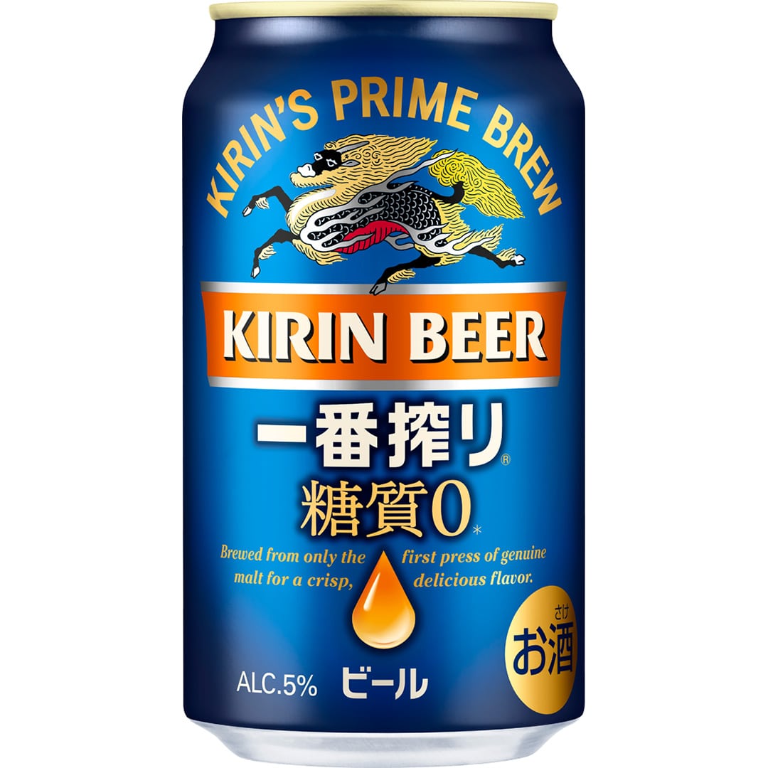 キリン＞ 一番搾り糖質ゼロ 【350ml缶 24本入り】: TAKASHIMAYA