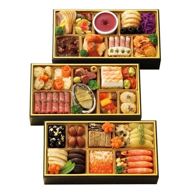 冷凍おせち 3～4人前〈タカシマヤオリジナル〉洋風おせち料理三段重【販売期間：2025年12月10日まで】