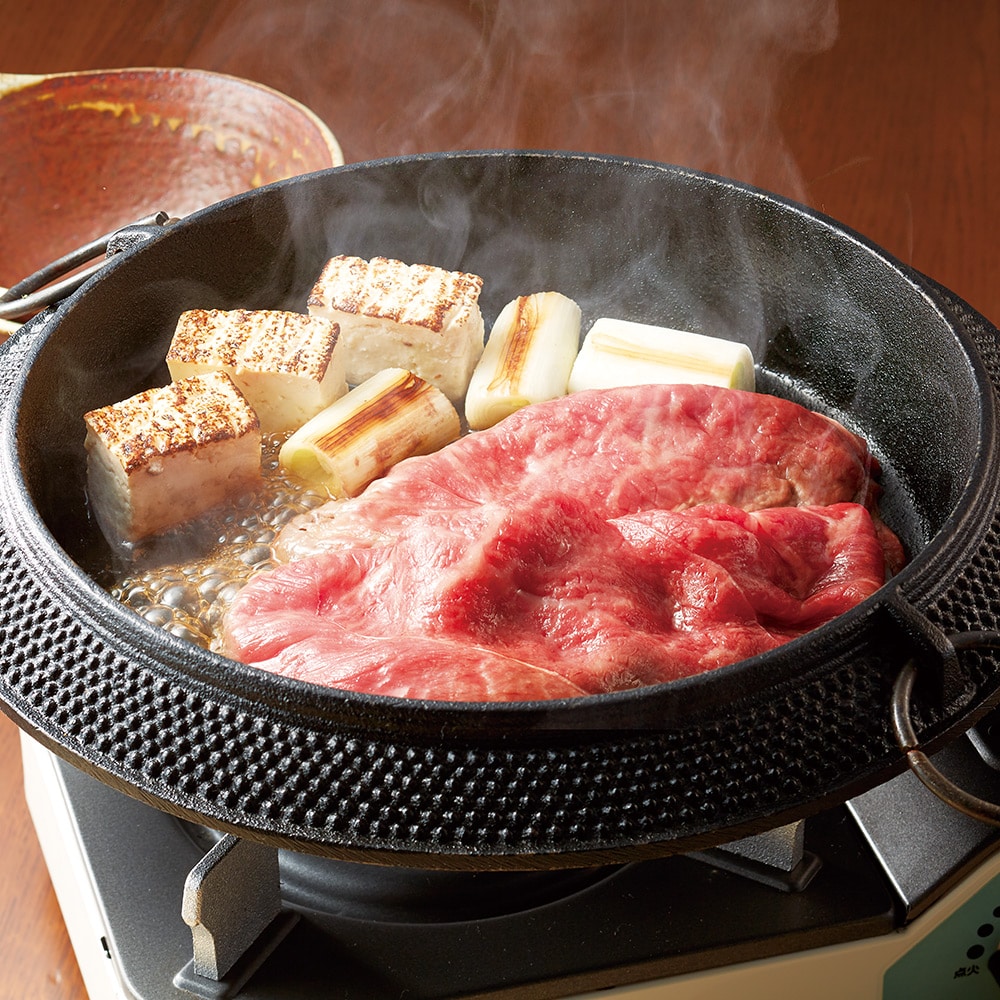 【冷凍】<京都 モリタ屋> 国産黒毛和牛すき焼用